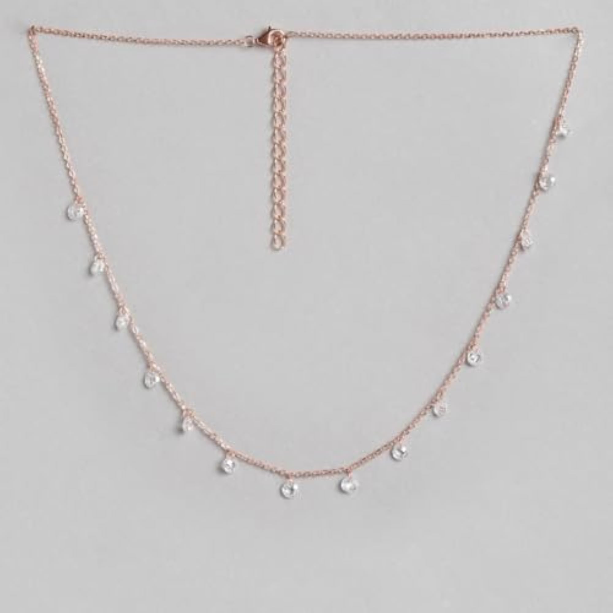 925 Sterling Silver Chain Necklace with Plated Silver Pendant