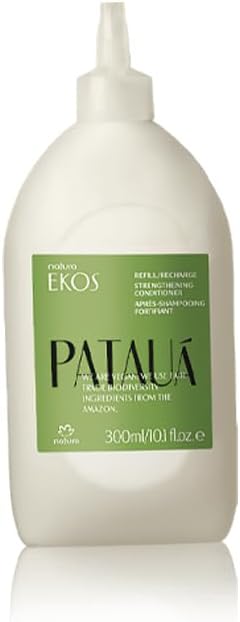 natura - Ekos Patauá Strengthening Shampoo Refill - Anti-Breakage & Hair Loss - Fortify Hair Roots & Strands - Vegan Hair Care - Brazilian Beauty Secrets - Personal & Self Care - 10.1 fl oz (300ml)