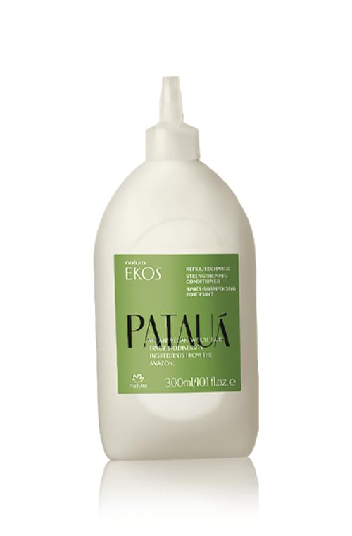 natura - Ekos Patauá Strengthening Shampoo Refill - Anti-Breakage & Hair Loss - Fortify Hair Roots & Strands - Vegan Hair Care - Brazilian Beauty Secrets - Personal & Self Care - 10.1 fl oz (300ml)
