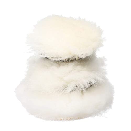 Image of DIY Crafts With 2x Fur 2x Felt Pads, 1 inchinch Kit, 9-16x Polishes Set 1 /2 /3 inch Inch Drill Buffing Buffer Pad Polishing Pad Mix Size Kit, M14 Backing Pad Adapter Po (With 2x Fur 2x Felt Pads, 1 inchinch Kit)