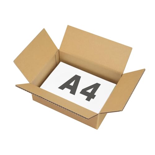 Amazon | ボックスバンク ダンボール A4 10枚セット 宅配 80サイズ