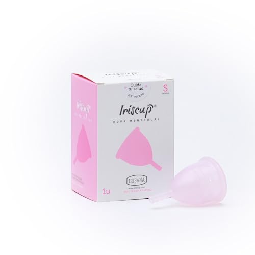 Coupe menstruelle réutilisable Irisana Iriscup taille S transparente écologique