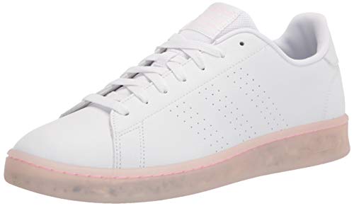 Image of adidas Womens Advantage Lace Up Sneakers Shoes Casual - White