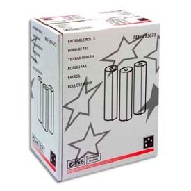Bobine pour fax 210mm lot de 6 rouleaux de 50 mètres pour télécopieur