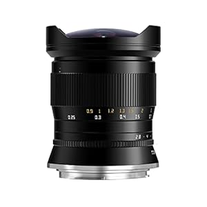 TTArtisan 11mm F2.8 Full Frame SLR Fisheye Camera Lens Cool and Fun Camera Lens for Canon EF Mount
