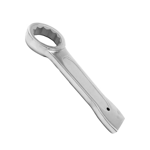 SFREYA Titanium Striking Box Wrench, MRI Non-magnetic Tools, Light Weight, High Strength, Corrosion Resistant, Durable, Drop-forged, Industrial Grade, Sizes 27mm~38mm, T1012 (36mm)