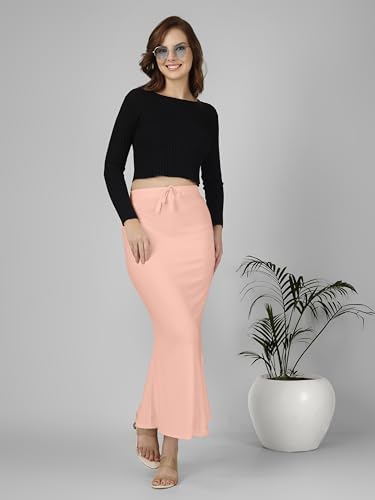 Image of Nexsus Stretchable Saree Shapewear | Petticoat for Women | Cotton Blended | Skirts for Women | Shape Wear Dress for Saree | Available in 80+ Colors and Plus Sizes