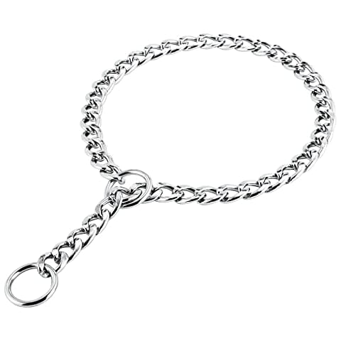 PETTOM Choke Chain Collar for Dogs Cover