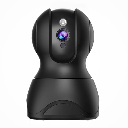 Indoor Camera, 1080P WiFi Pet Camera, Home Security Camera Indoor for Pet/Baby/Nanny, Pan/Tilt Dog Camera, Smart…