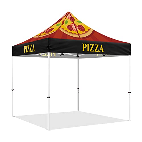 ABLEM8CANOPY Food Vendor Tent 10x10 Custom Pizza Vendor Tent...