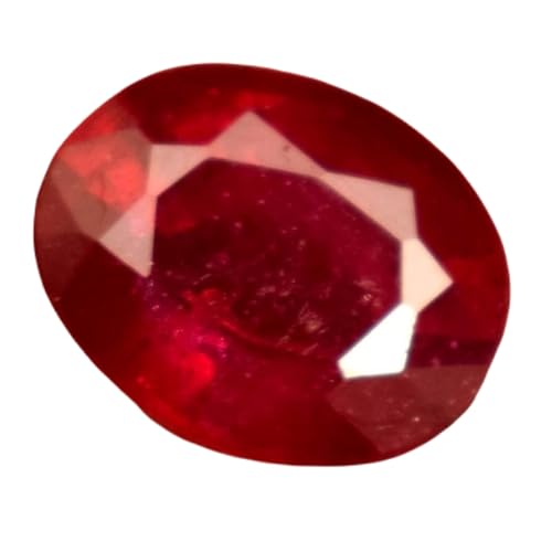 Pierre gemme rubis facettée, solution pour réussir le sertissage de bague et collier DIY