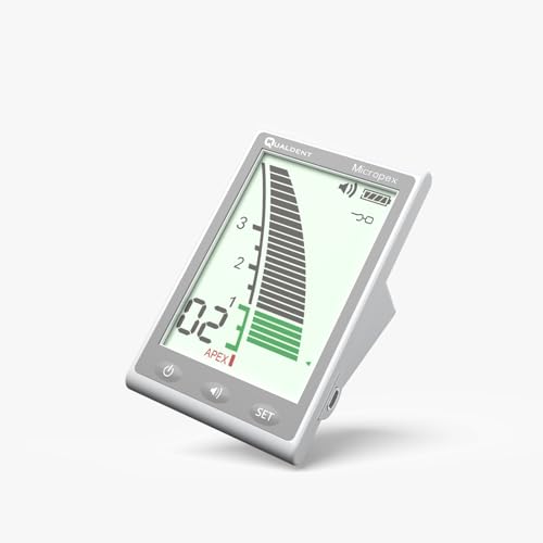Image of Qualdent Micropex 4th Generation Apex Locator, Accurate Root Canal Length Measurement, Advanced Technology for Precise Endodontic Procedures, Reliable Performance for Dentists
