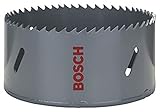 Bosch Professional 1x Lochsäge HSS Bimetall für Standardadapter (für Metall, Aluminium, rostfreiem Edelstahl, Kunststoffen und Holz, Ø 102 mm, Zubehör Bohrmaschine)