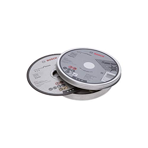 Bosch Professional 2608603169 Standard Inox Metal Cutting Disc, 115mm x 1mm x 22.23mm