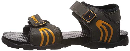 Image of SPARX Men's Olive Yellow Sport Sandal (SS-702)