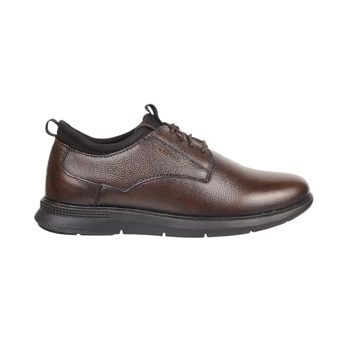 Image of Metro Men Casual Fabric Lace Up Shoes
