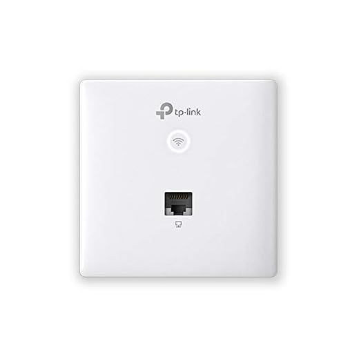 TP-Link EAP230-Wall AC1200 WLAN Gigabit Accesspoint zur Wandmontage (WLAN-Geschwindigkeit bis zu 1167Mbit/s, Omada SDN, zentrales Management, einfache Installation, elegantes Design)weiß