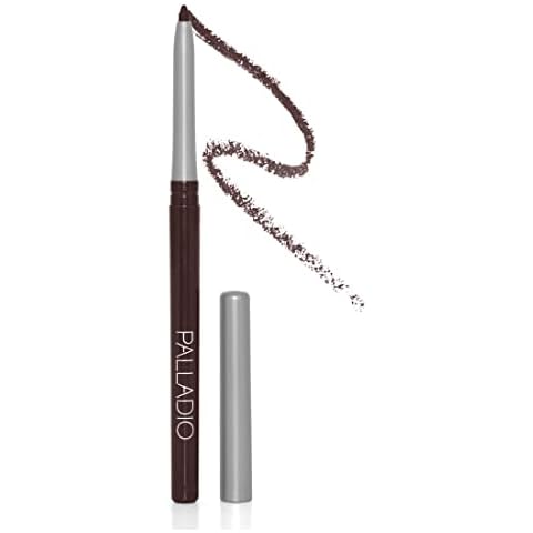 Palladio Retractable Waterproof Eyeliner, Eggplant, Creamy, Slip Twist Up Pencil Eye Liner, Smudge Proof Long Lasting Application, No Sharpener Required Cover