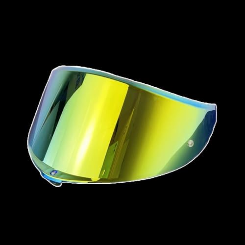 ヘルメットバイザー, K6S viseiras capacete ヘルメットバイザー ウィンドシールド AGV K6 高強度 高強度 日焼け止め保護メガネ用(Revo Deep Gold)
