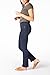 JAG Jeans Women's Peri Mid Rise Straight Leg Pull-on Jeans, Midnight, 4