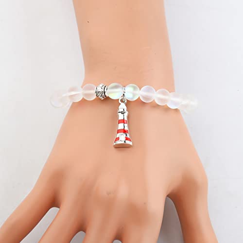 Ujims Lighthouse Gifts For Women Lighthouse Lover Bracelet Nautical Gifts Lighthouse Keeper Jewelry thumb #3