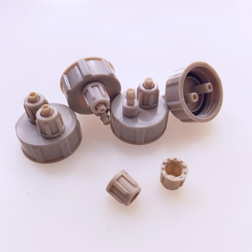 4 Pcs Brine Shrimp Cap | DIY Baby Brine Shrimp Hatchery Caps for Soda Bottle（as Cola Bottle