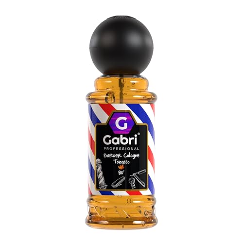 Gabri No:8 Tobacco After Shave Barber Cologne 250ml - 80° Agua De Colonia Para Hombre, Colonia De Peluquería, Relajante, Calmante, Calmante, Refrescante