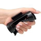 The Original Mello Hair Claw Clip Squishy Claw Clip Made in Korea Patent Pending 30021976 (Black, Medium)