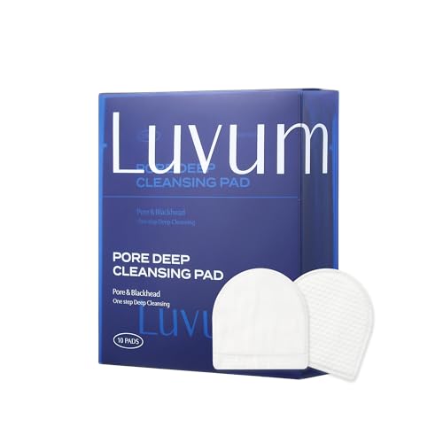 Tampons de nettoyage visage LUVUM 10 disques individuels pour voyage