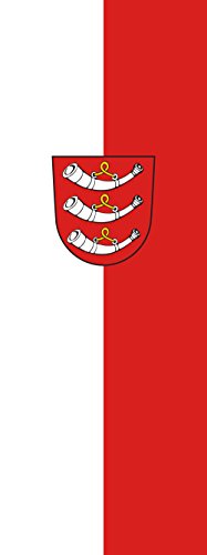 Drapeau Aitrach vertical de 400x150cm (6m²) pour mât extérieur