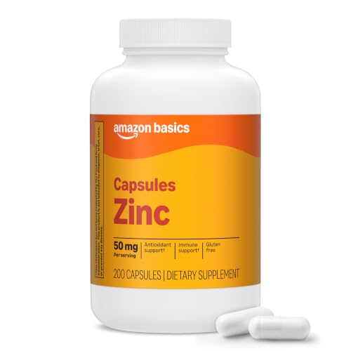Amazon Basics Zinc 50 mg Capsules