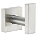 Single Robe Hook, Angle Simple SUS304 Stainless Steel Bath Towel Holder, Coat Hook, Purse Holder, Bathroom Kitchen Shower Towel Holder, Heavy Duty Garage Hook, Clothes Hook Wall Mount, Brushed Steel