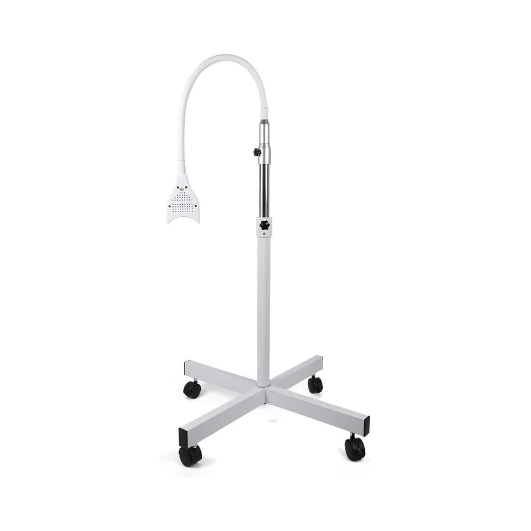 Luz de blanqueamiento dental con gafas protectoras, lámpara LED blanqueamiento dental, tiempo de funcionamiento ajustable 10/20/30/40/50/59minutos, máquina de blanqueamiento de luz LED