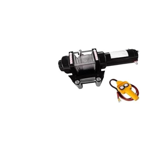 Winch eléctrico 4500 LBS 12V con control remoto inalámbrico miniatura 1