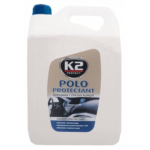 K2 Polo Protectant Détergent pour Cockpit sans Silicone Taille de binage 5 l
