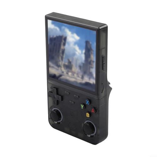 Console de jeux R36 Ultra portable 128 Go écran 4 pouces violet rétro - 2