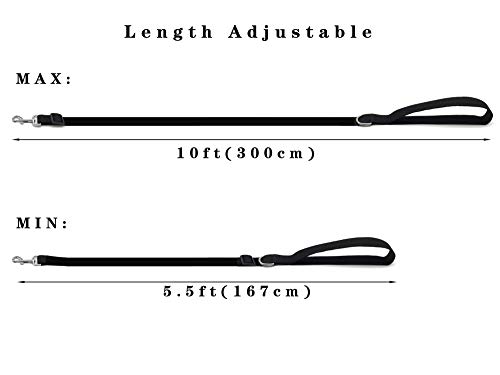 Adjustable Nylon Dog Leash, 10 Foot - image 6