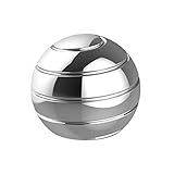 測定・色誤差分了承：Sefoemut の本商品は、手動測定のため寸法に若干の誤差が生じる可能性があり、ディスプレイの表示により実物の色と多少の差異が生じる場合があります。予めご了承ください。 アルミ合金製でコンパクト・軽量：サイズ約 45mm×41mm、重量 125g のアルミ合金製で、持ち運びやすくコンパクトなサイズです。 精密加工球形デザインで 360° 連続流れるヒリックスペンティングの錯視が楽しめ：精密に加工された球形物で、簡単に回転させるだけで 360° 連続流れるヒリックスペンティン...