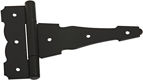 Stanley Hardware S156-470 909 Decorative Heavy T Hinges in Black, 6