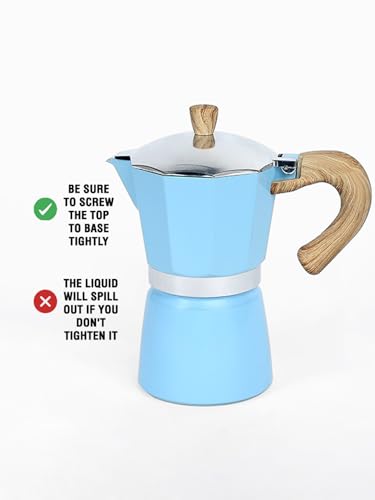 Image of Moka Pot (300 ML) - Coffee Maker Machine for Home - Stainless Steel, Anti Rust, Anti Corrosion Coffee Machine - Espresso Coffee, Cappuccino Coffee - Mocha Pot Coffee Machine