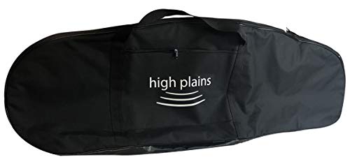 High Plains Large Black Padded Bag for Metal Detector