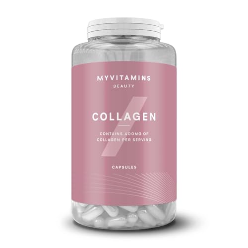 Myprotein Collagen Capsules Hydrolyzed Collagen Peptides 400mg Bovine Collagen per Capsule Joint Skin & Hair Support Collagen Supplements for Women & Men 30 Capsules