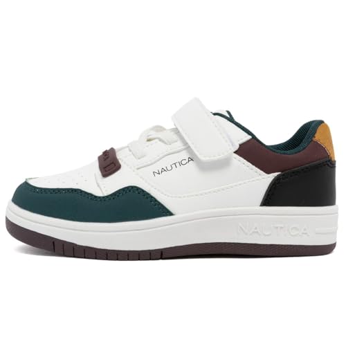 Image of Nautica Kids Adjustable Strap Shoes | Comfortable Casual Sneakers for Boys and Girls, Toddlers & Little Kids