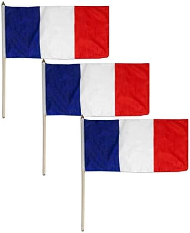 France Flag 12 x 18 inch (3 PK) image 3