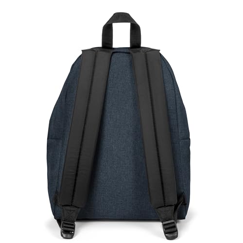 Image of EASTPAK Padded Pak'r - 24L Commuter Travel Backpack with Front Pocket, Water-Resistant, Vegan Materials & Adjustable Straps, Triple Denim