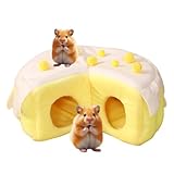 Esperienza coinvolgente di scavare per criceto: progettato con particolare attenzione al divertimento e alla funzionalità, questo criceto a forma di torta incoraggia lo scavo naturale e favorisce un'area di gioco interattiva che allevia lo stress dell'animale. Garantisce ore di impegno e comfort in un ambiente accuratamente progettato per il tuo amico a quattro zampe fornendo un ambiente stimolante per il gioco e l'esplorazione che supporta i comportamenti istintivi.