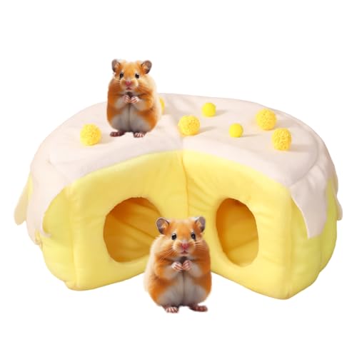 Esperienza coinvolgente di scavare per criceto: progettato con particolare attenzione al divertimento e alla funzionalità, questo criceto a forma di torta incoraggia lo scavo naturale e favorisce un'area di gioco interattiva che allevia lo stress dell'animale. Garantisce ore di impegno e comfort in un ambiente accuratamente progettato per il tuo amico a quattro zampe fornendo un ambiente stimolante per il gioco e l'esplorazione che supporta i comportamenti istintivi.