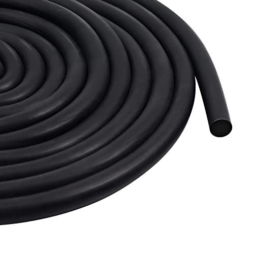 Storystore Backer Rod 3/8 Diameter x 16.4 Length Black EPDM Rubber Caulk Saver Foam Backer Rod for Gaps and Joints Concrete Expansion Joint Filler