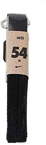 Nike Unisex Flat Replacement Shoelaces 45 Flat Black