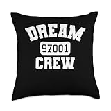 100% spun-polyester fabric Double-sided print Filled with 100% polyester and sewn closed Individually cut and sewn by hand Spot clean/dry clean only